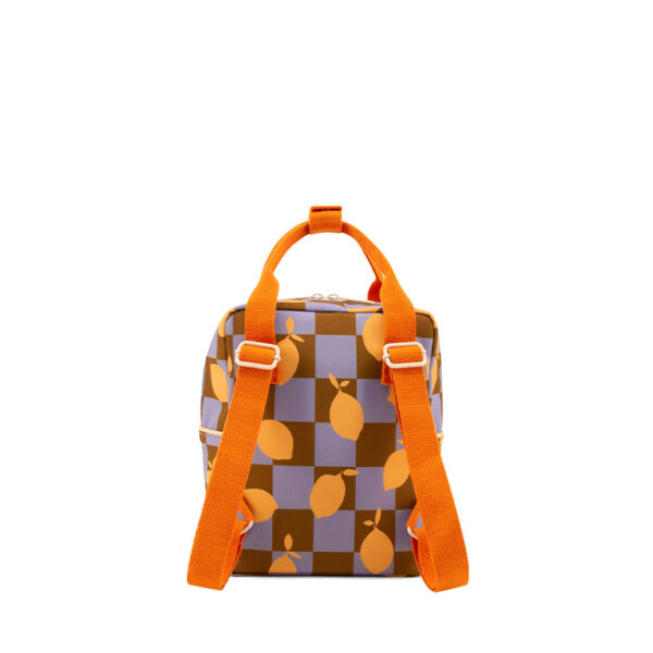 Sticky Lemon backpack small | farmhouse | checkerboard | lemons