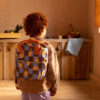 Sticky Lemon backpack small | farmhouse | checkerboard | lemons