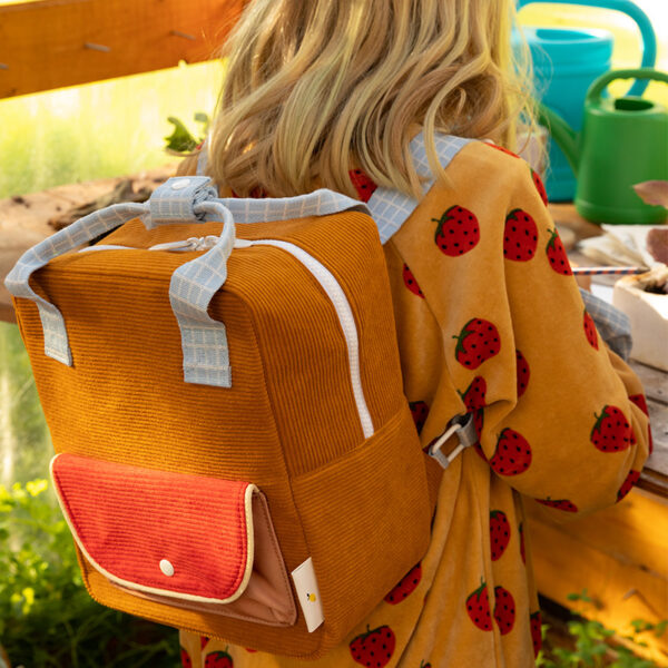 Sticky Lemon backpack small | farmhouse | corduroy | homemade honey