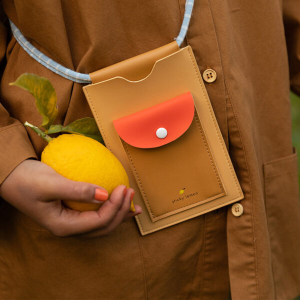 Sticky Lemon phone pouch XL | farmhouse | pear jam