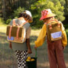 Sticky Lemon school bag | farmhouse | corduroy | pear jam