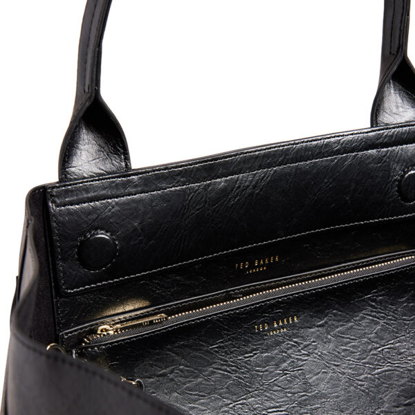Ted Baker Jimma PU Large Tote Bag Black