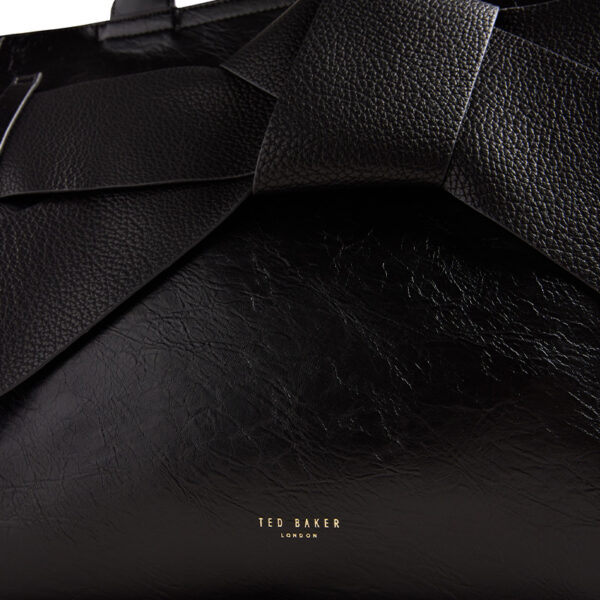 Ted Baker Jimma PU Large Tote Bag Black