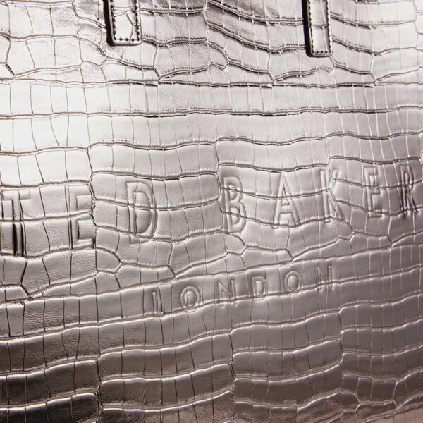 Ted Baker Allicon Croc Detail EW Icon Gunmetal