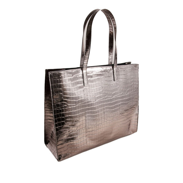 Ted Baker Allicon Croc Detail EW Icon Gunmetal