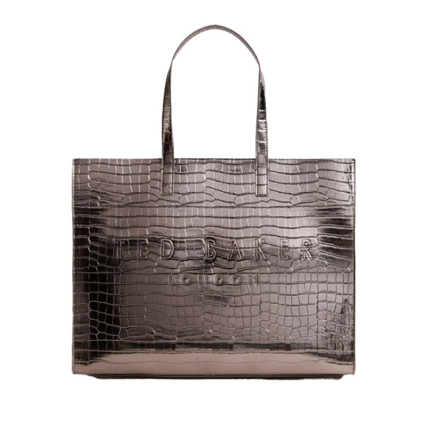 Ted Baker Allicon Croc Detail EW Icon Gunmetal