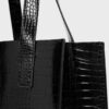 Ted Baker Reptcon Croc Detail Small Icon Gunmetal