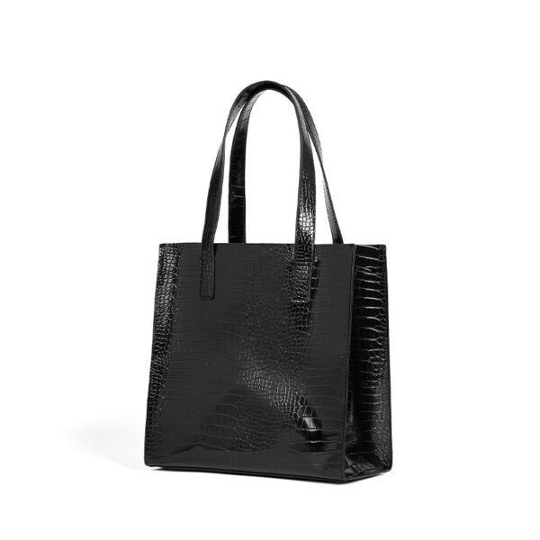 Ted Baker Reptcon Croc Detail Small Icon Black