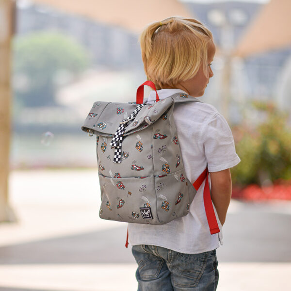YLX Original Backpack Kids Flint Gray & Formula 1