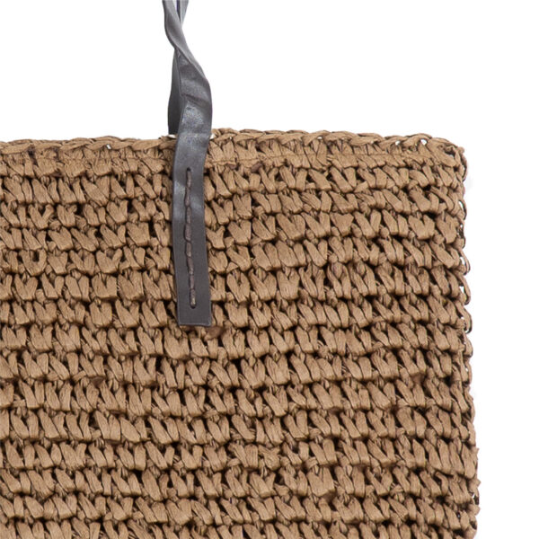 Monnq Straw Bag Maha Wheat