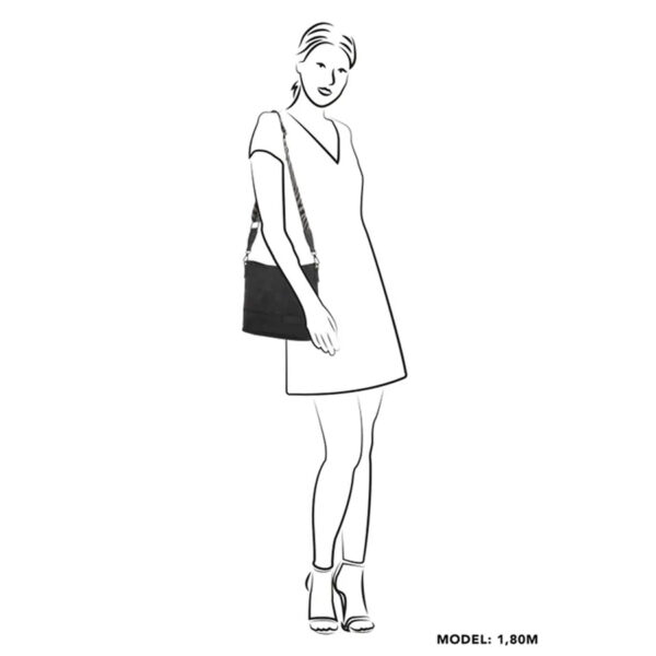 Zebra Trends Schoudertas Merel Zand