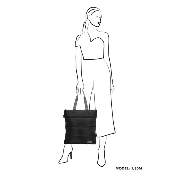 Zebra Elske Shopper Zwart