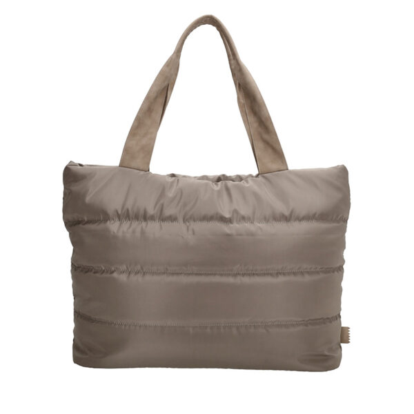 Zebra Elske Shopper Donkertaupe