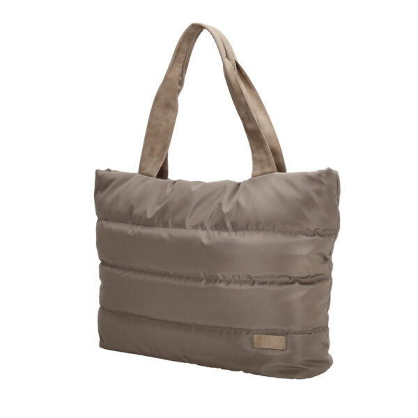 Zebra Elske Shopper Donkertaupe