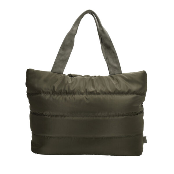 Zebra Elske Shopper Olijfgroen