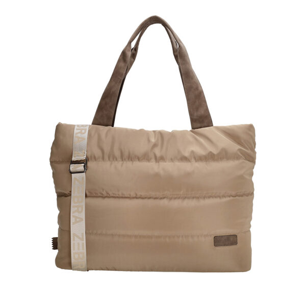 Zebra Elske Shopper Taupe