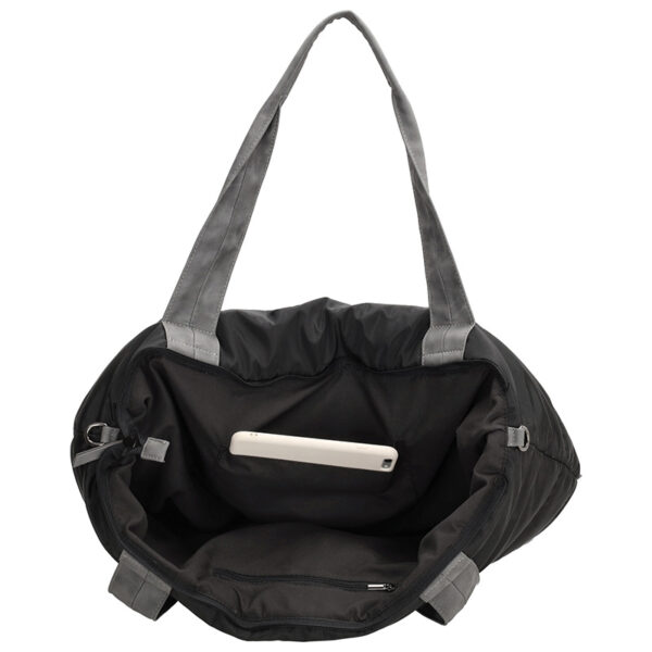Zebra Elske Shopper Zwart