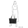 Zebra Elske Shopper Zwart