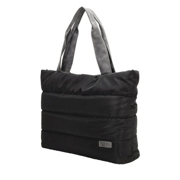Zebra Elske Shopper Zwart