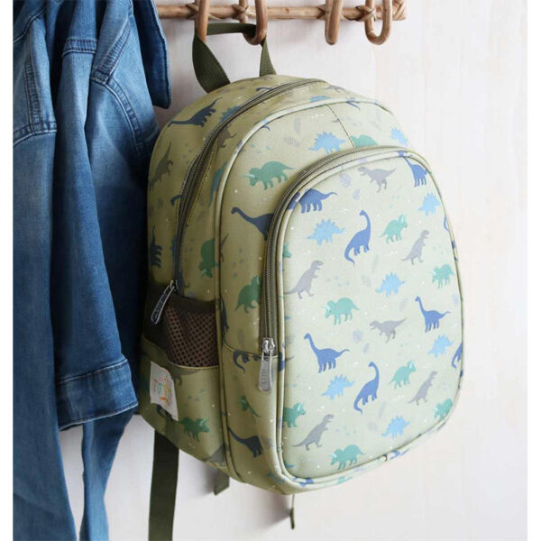 A Little Lovely Company Insulated Backpack: Dinosaurs