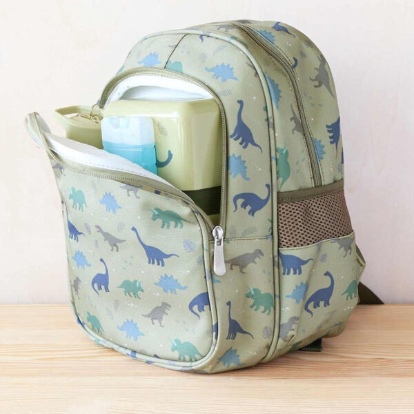 A Little Lovely Company Insulated Backpack: Dinosaurs