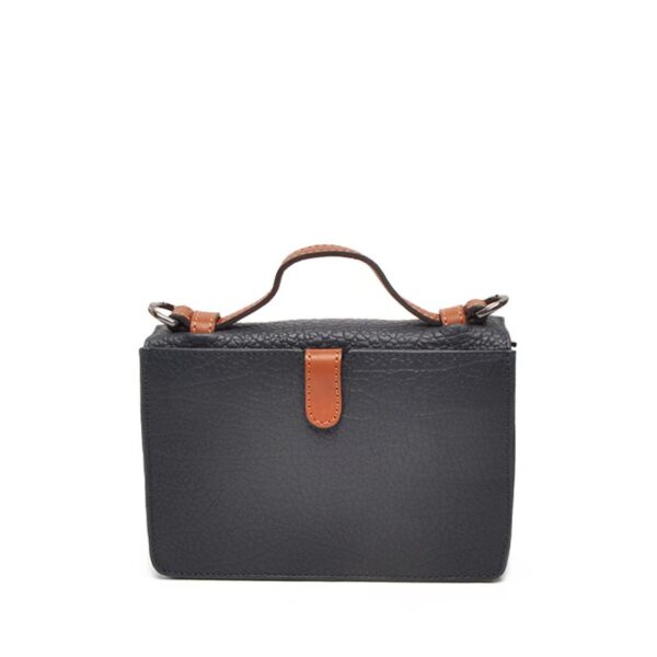 Berba Leather Crossbody Chamonix Black