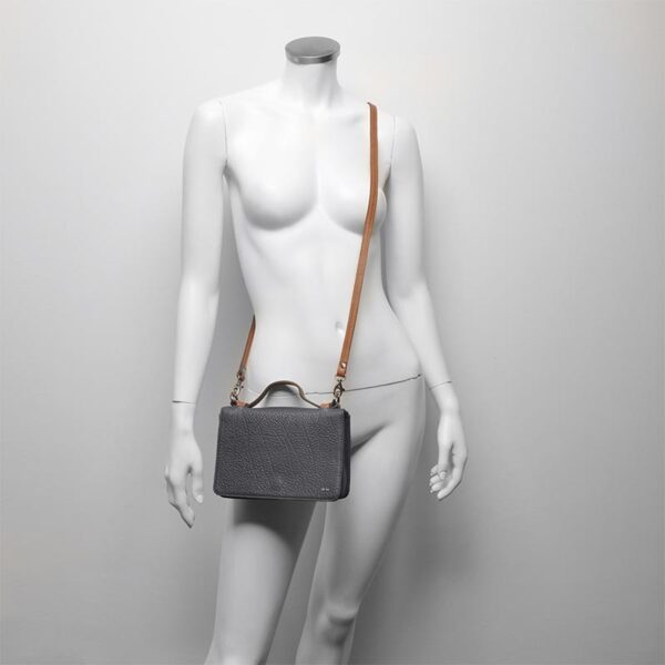 Berba Leather Crossbody Chamonix Navy