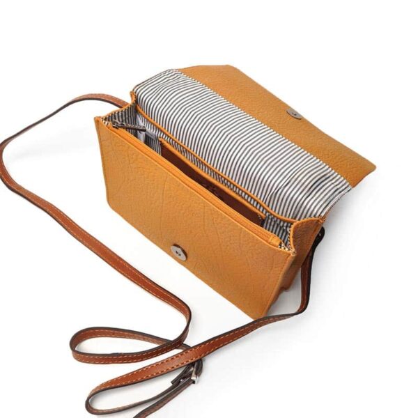 Berba Leather Crossbody Chamonix Curcuma