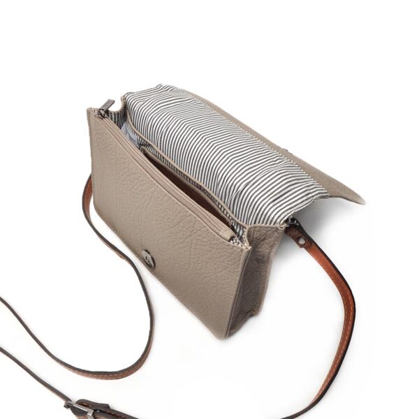 Berba Leather Crossbody Chamonix Black