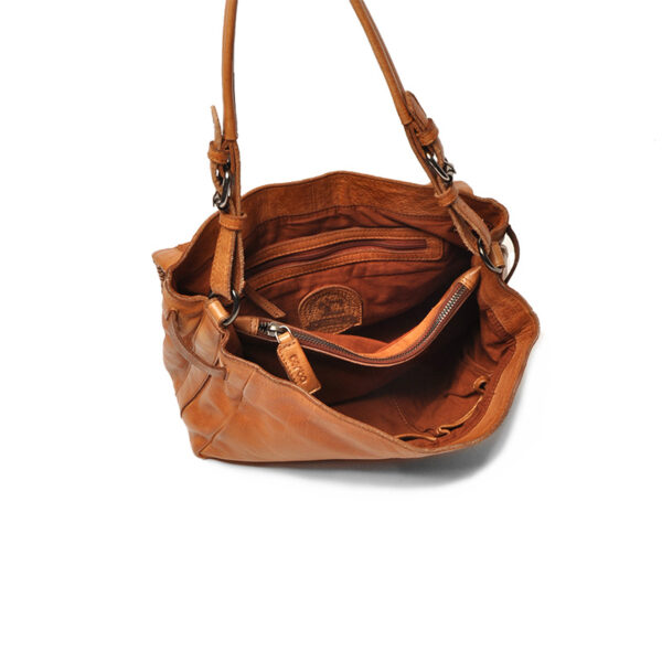Berba San Remo Shoulder Bag Cognac