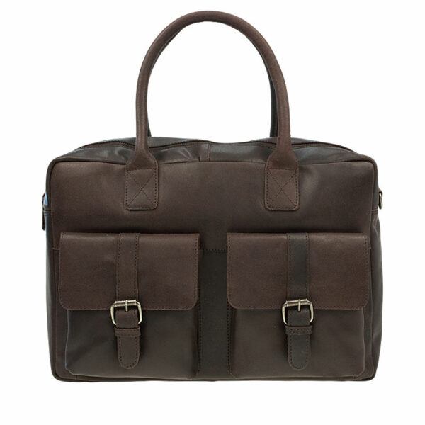Burkely Vintage Finn Laptoptas Dark Brown