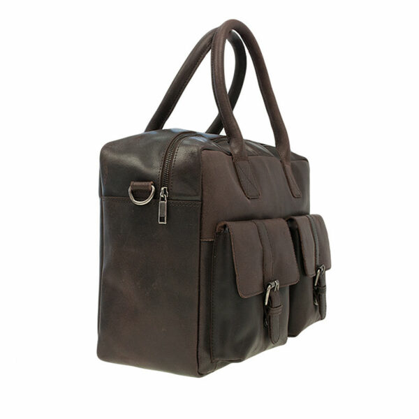 Burkely Vintage Finn Laptoptas Dark Brown