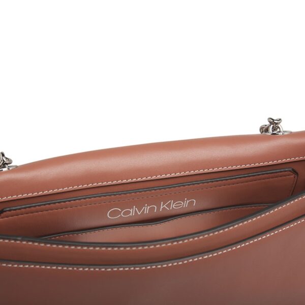 Calvin Klein Lock Conv Crossbody Light Brown