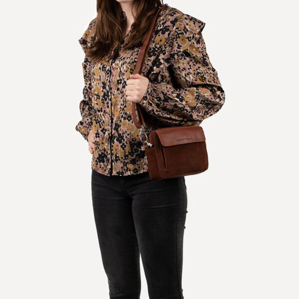 Cowboysbag Carlyle Crossbody Darktan - Cognac
