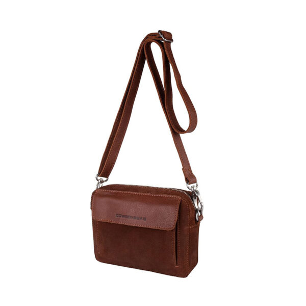 Cowboysbag Carlyle Crossbody Darktan - Cognac