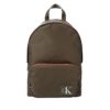 Calvin Klein Recycled Nylon Backpack Olive Green