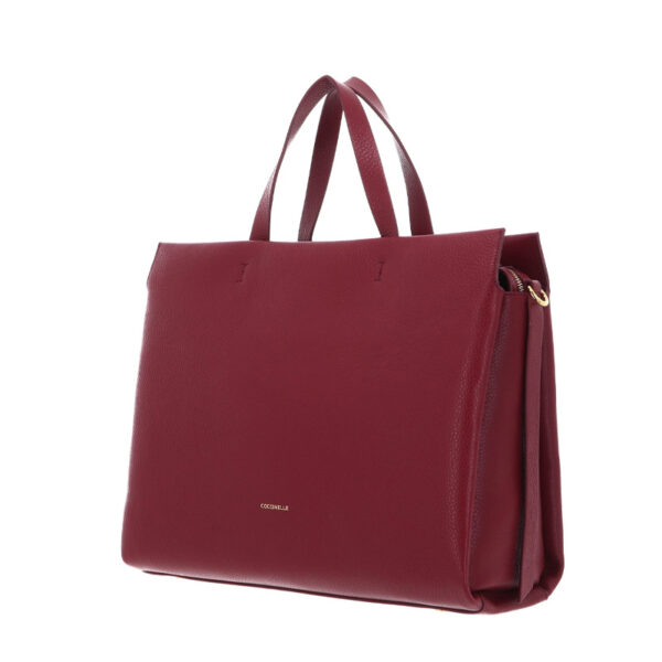 Coccinelle Boheme Handbag Garnet Red