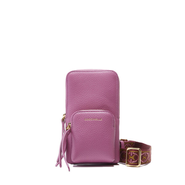 Coccinelle Pixie Phone Bag Pulp Pink