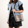 Cowboysbag Handbag Worth Black-Blue