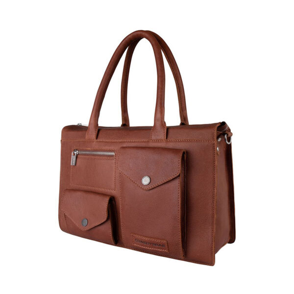 Cowboysbag Kenora Laptop Bag Cognac