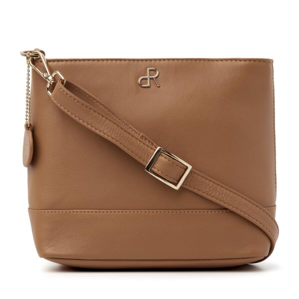 dR Amsterdam Faggio Schoudertas Camel