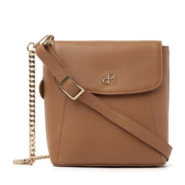 dR Amsterdam Faggio Schoudertas Camel