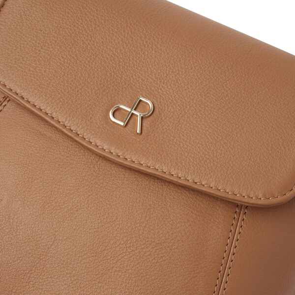 dR Amsterdam Faggio Schoudertas Camel
