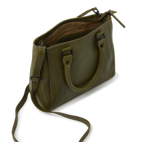 dR Amsterdam Tampa Hand/Schoudertas Olive