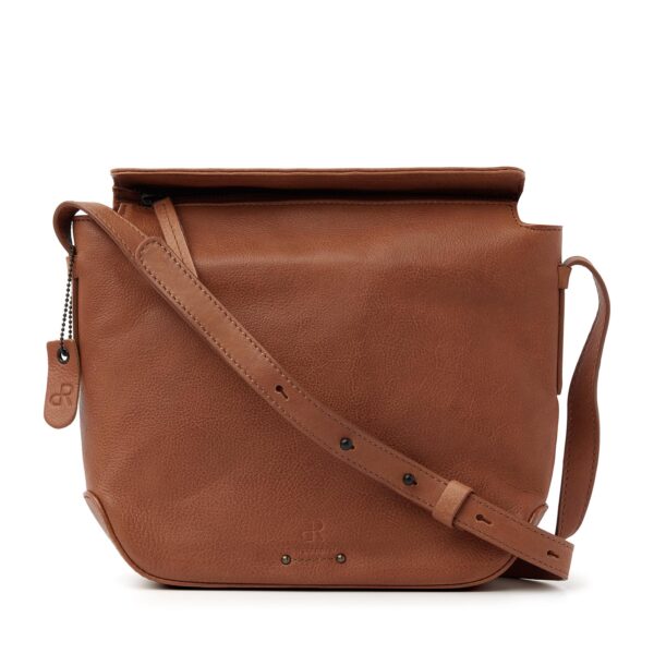 dR Amsterdam Tampa Schoudertas Camel