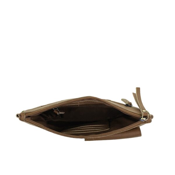 DSTRCT Riverside Crossbody Wallet Cognac