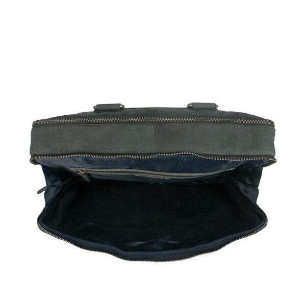 DSTRCT Wall Street Double Zipper 15'' Laptop Bag Black