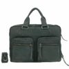 DSTRCT Wall Street Double Zipper 15'' Laptop Bag Black