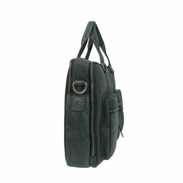 DSTRCT Wall Street Double Zipper 15'' Laptop Bag Black