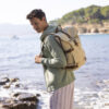 Faguo Commuter Vegan Backpack Beige